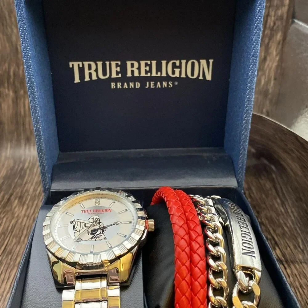 True-religion Men's Silver Watch